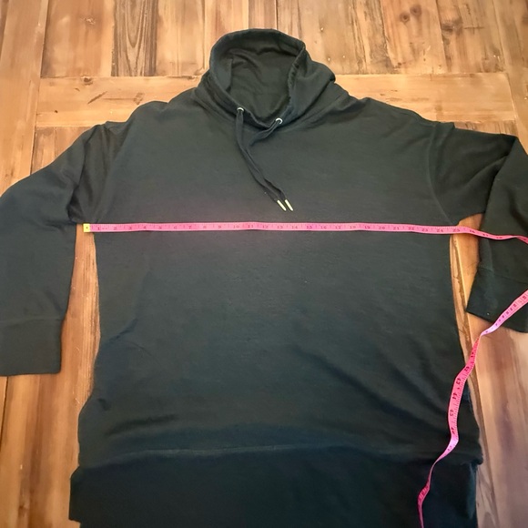 Women’s Dark Green Cowl Neck Sweater Size XL - Picture 3 of 7